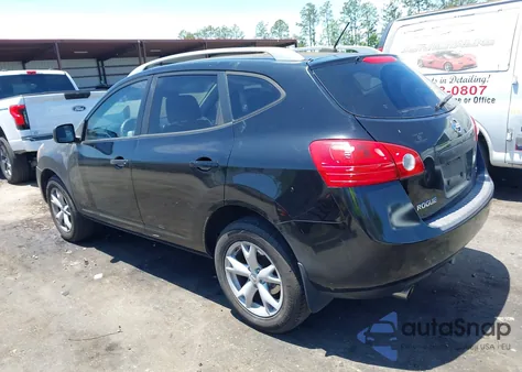 2008 Nissan Rogue Sl from USA, damaged, VIN JN8AS58T88W005647